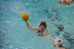 Sophomore Sara Okum controls the ball. Photo by: ANDREA DI BATTISTA