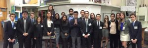 Active members of Beverly's Model United Nations club acted as committee chairs at the BHMUN conference.
