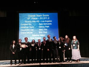 Academic Decathlon placed sixth at State.  Photo by: John Johnson