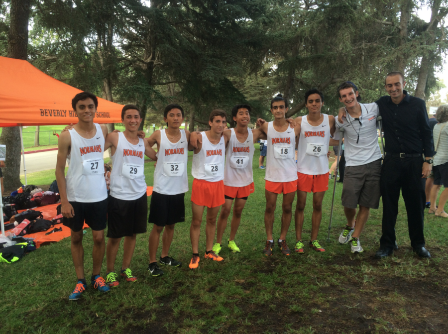 Cross Country sprints by competition, waiting for CIF