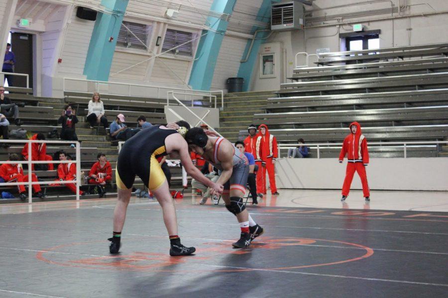 Varsity wrestling falls to Samo