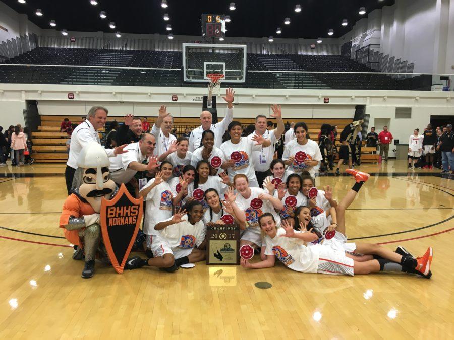Girls varsity basketball wins CIF Championship