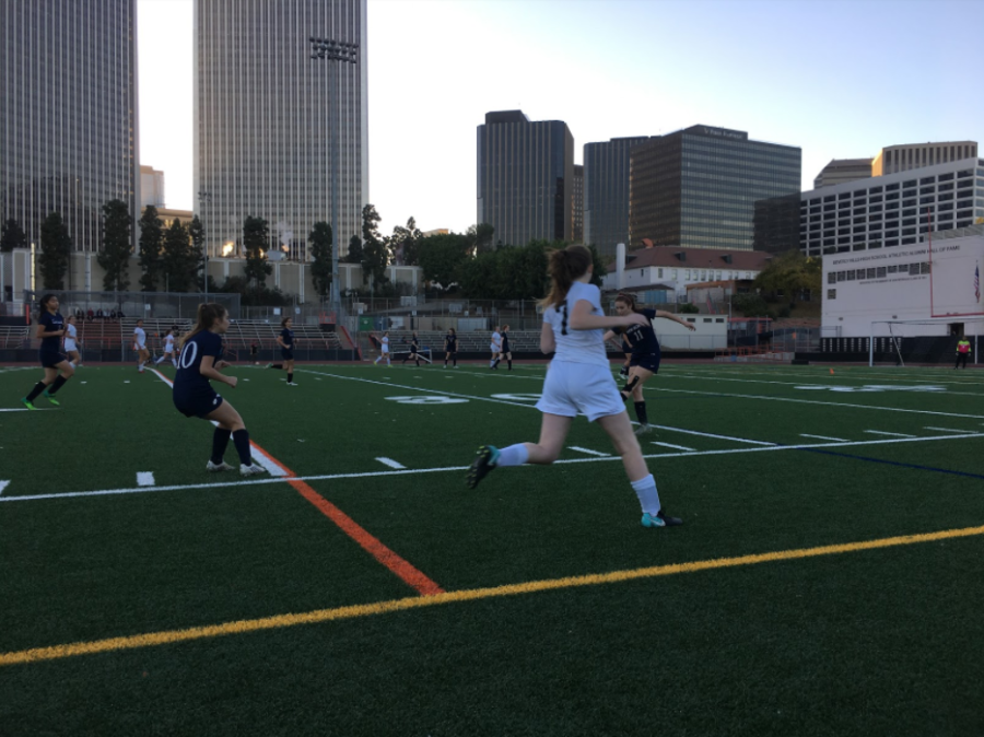 Girls varsity soccer nets fifth win of season