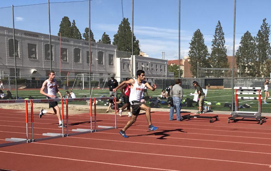 Track team takes on Hawthorne in first home meet