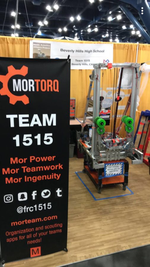 Team 1515 returns from International Competition with Safety Award