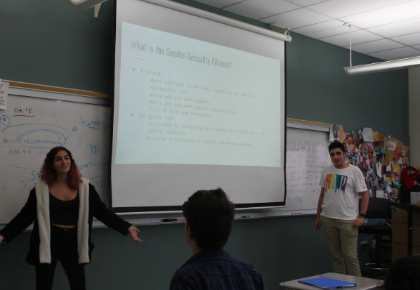 Gender Sexuality Alliance club holds first meeting of year