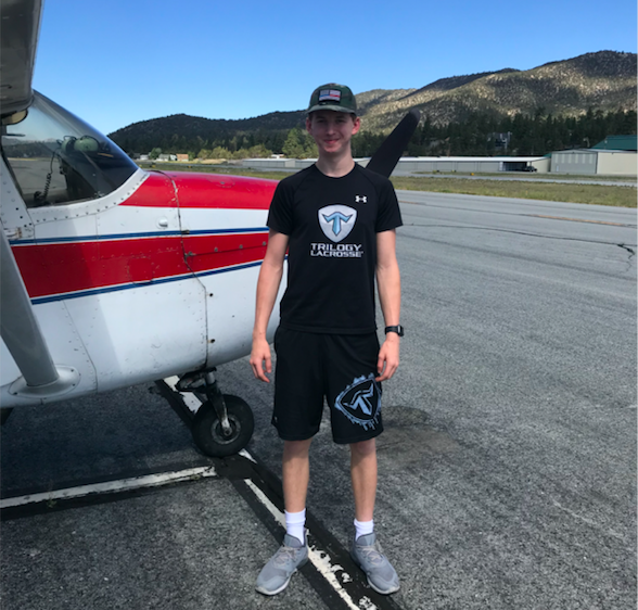 Student pilot aims to fulfill military aspirations