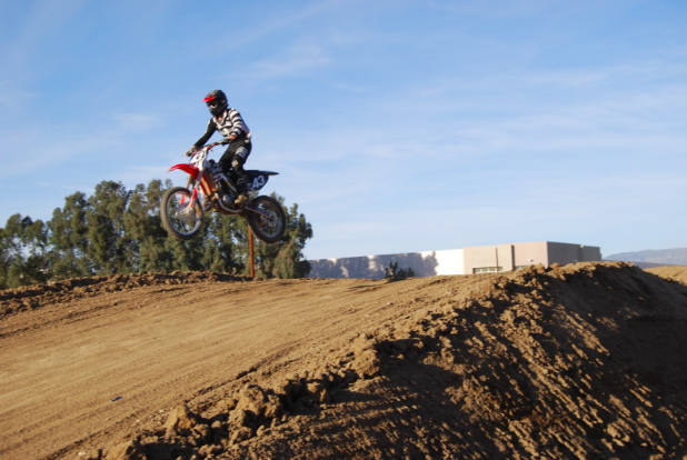 Student motocross rider bounces back from injury