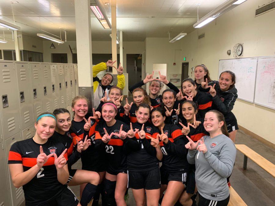 Girls varsity soccer strikes with another win
