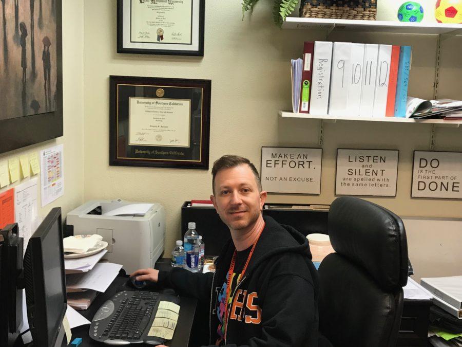 Counselor involved in athletics, performing arts