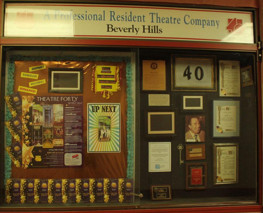 Theater 40, depicted above, has been running independently from the high school for 56 years. It is an on-campus independent theater that will now host the upcoming drama lab show. 