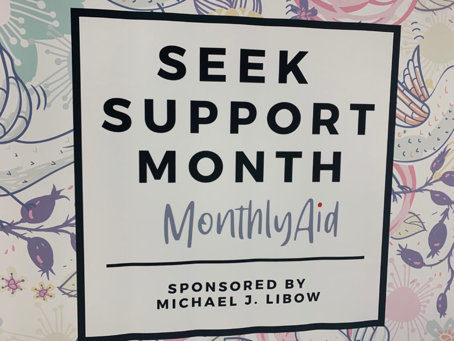 Seek Support Month, depicted above, is hosted by NormanAid as its first themed month of the year. 