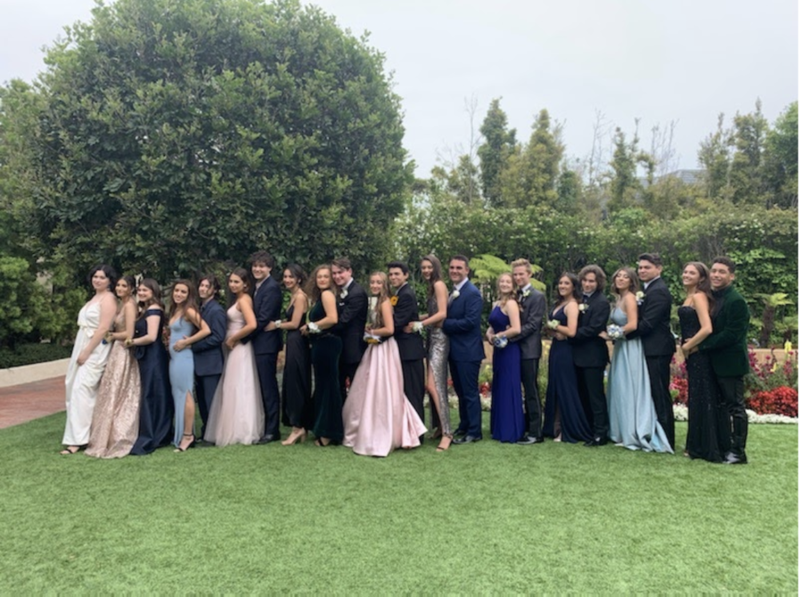 Image of last year’s seniors before prom, photo courtesy of Cindy Newman
