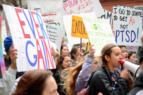 March for Our Lives protesters marched from San Jose City Hall to the Arena Green on March 24, 2019. Photo sourced from NSPA photo exchange. Photo taken by Eric Fang.