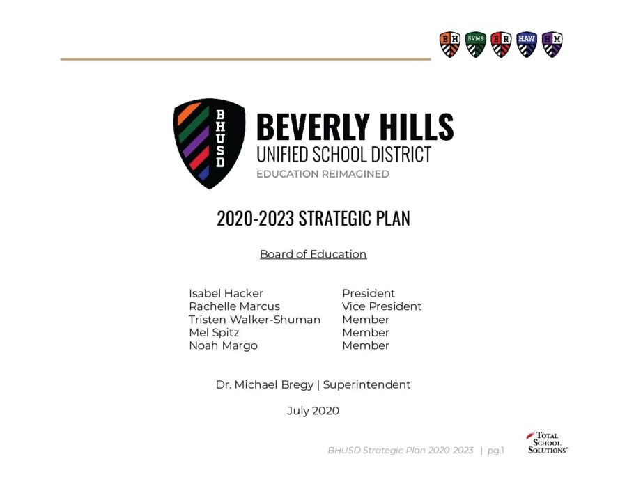 District implements three-year strategic plan