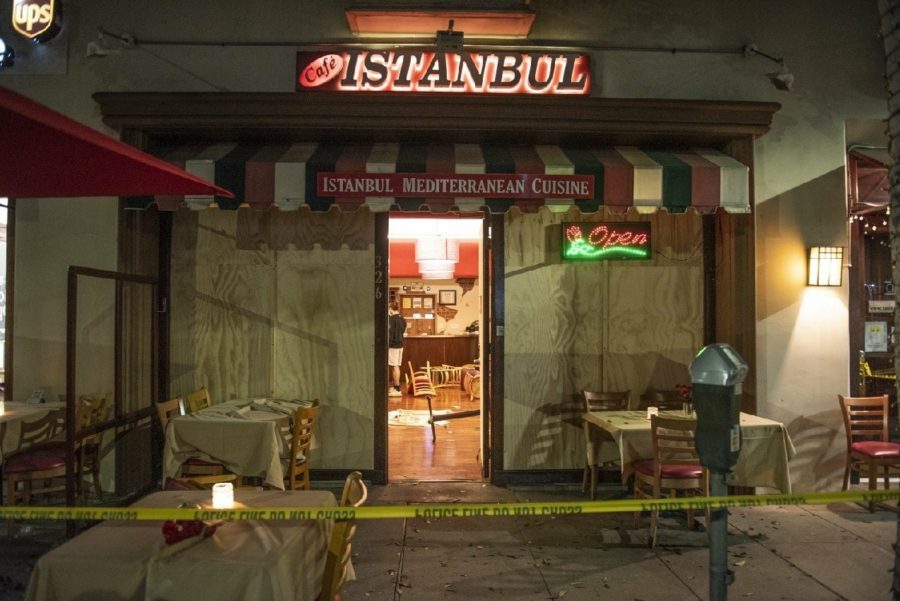 Cafe Istanbul was victim to a hate crime on Nov. 4, 2020. “When I first heard [about the attack,] I was in shock because I didnt think anybody would ever have such malicious intent,” sophomore Sima Arslan said. Photo courtesy of Sima Arslan.