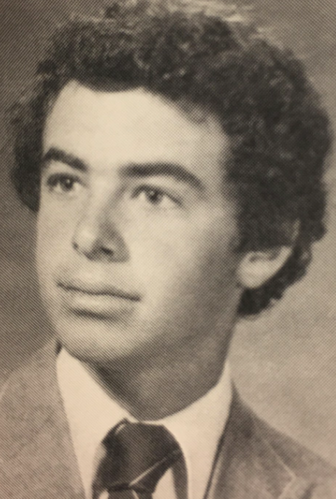 Secretary of Homeland Security Alejandro Mayorkas’ Beverly senior picture from when he went to Beverly.