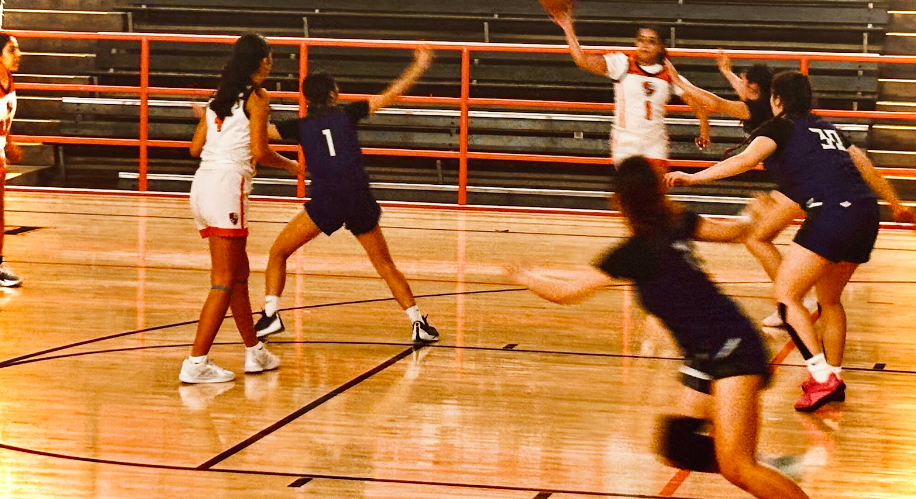 Beverly defends against Culver High's team.