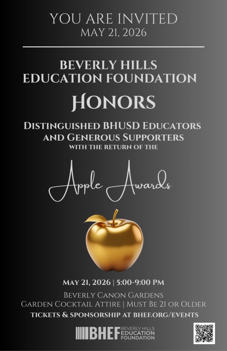 Invitation to Apple Awards.